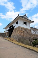 Fototapeta premium 福山城 筋鉄御門