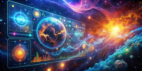 Surreal Energy Consumption Dashboard: IoT App Visualization