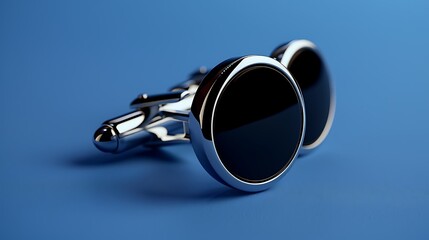 sunglasses on blue background