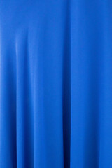 Soft color waved curtain textile