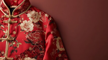 Traditional Chinese Jacket for New Year Celebrations