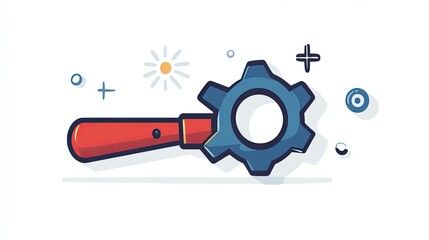 Technical support customer service vector illustration icon 