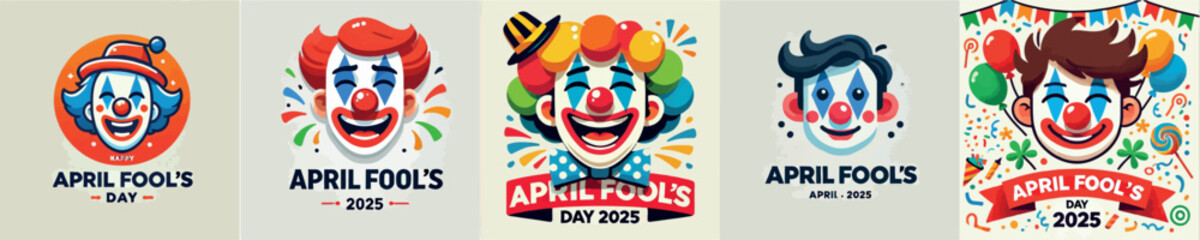 Image of clowns celebrating April Fool's Day