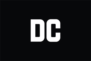 DC letter logo, DC logo, D logo, C logo, DC monogram logo, monogram logo, monogram letter logo, logo