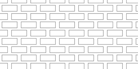 Abstract black and white rectangle stone paving building floor. empty wall brick floor and construction background with squares texture.	
