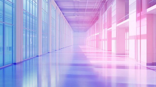 Bright Modern Lab Interior with Clean Lines