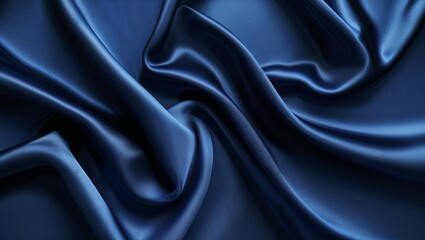 Obraz premium Phoenix 10 Black and Blue Abstract Background with Deep Dark Blue Shades and Smooth Artistic Flow
