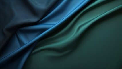 Obraz premium Phoenix 10 Black, Blue, and Green Abstract Gradient Background with Smooth Blends and Intricate Patterns