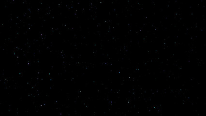 Abstract particle lights black background