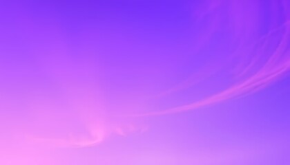 Obraz premium Purple Sky Serenity: A Pastel Dreamscape at Dawn