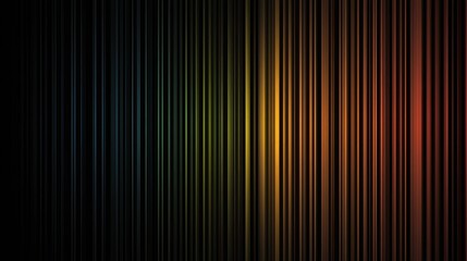 Abstract Rainbow Lines Digital Art Background