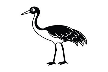 silhouette isolated on white