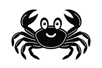 crab isolated on white background