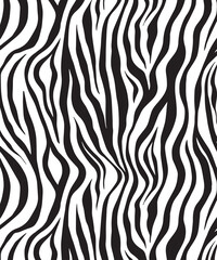 Zebra skin background vector. Animal fur, vector background for Fabric design, wrapping paper, textile, and wallpaper