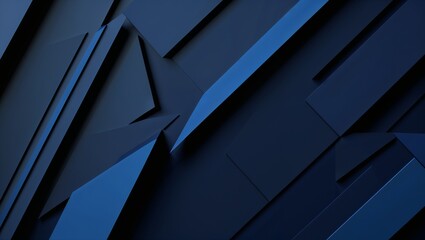 Phoenix in Black and Dark Blue, Surrounded by an Abstract Pattern Background, Representing Mystical Rebirth, Power, and Cosmic Transformation