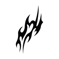 Abstract cyber sigilism tattoo designs