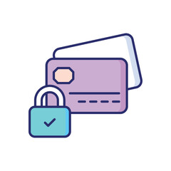 Secure Payment vector icon