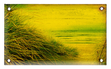 SCHILD BLECH EMAILLE STRAND #11543.1