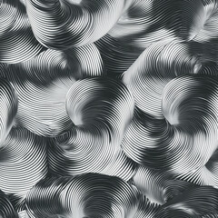 Dynamic action of optical illusion designs abstract background seamless pattern art modern environment creative viewpoint visual perception concept