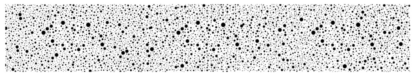 minimalistic black and white dotted texture pattern illustration