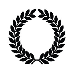 laurel wreath vector