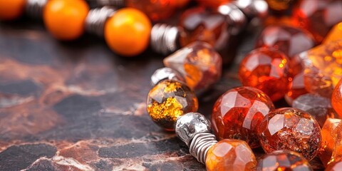 orange abstract wallpaper design gemstones and jewelry