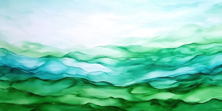 green abstract design