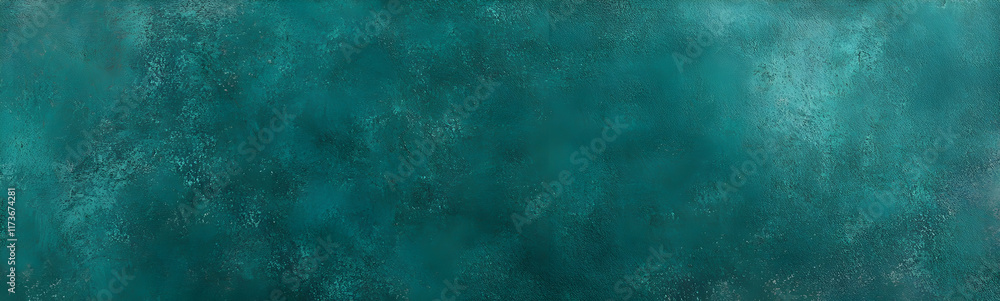 Aufkleber a simple teal background with a subtle grain texture