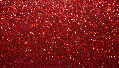 actual red glitter for texture or historical past