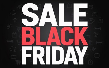 Black Friday, Black Friday Sale announcement banner. (1)