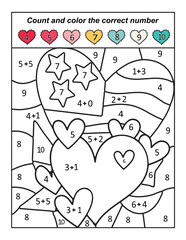 Valentine Coloring Book for kids