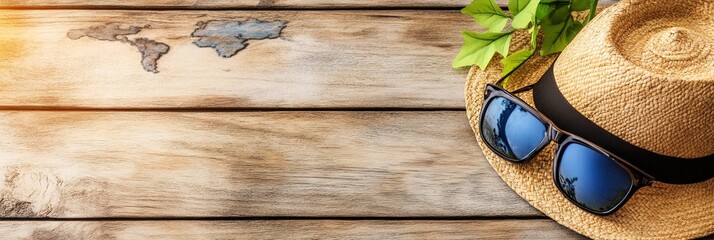 professional advertising and marketing photo of travel concept for vacation and seasonal holiday getaways