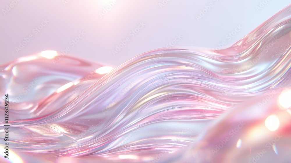 Poster dynamic abstract digital pattern sci-fi environment graphic design fluid motion contemporary viewpoi
