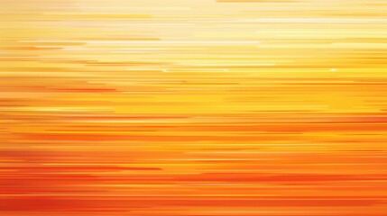 Abstract image with horizontal lines in various shades of yellow, orange, and red, creating a smooth gradient effect. The lines are closely arranged, giving the image a vibrant and warm color palette.