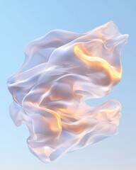 Obraz premium Digital abstract plasma field visuals creative art graphic design contemporary environment aerial viewpoint futuristic concept