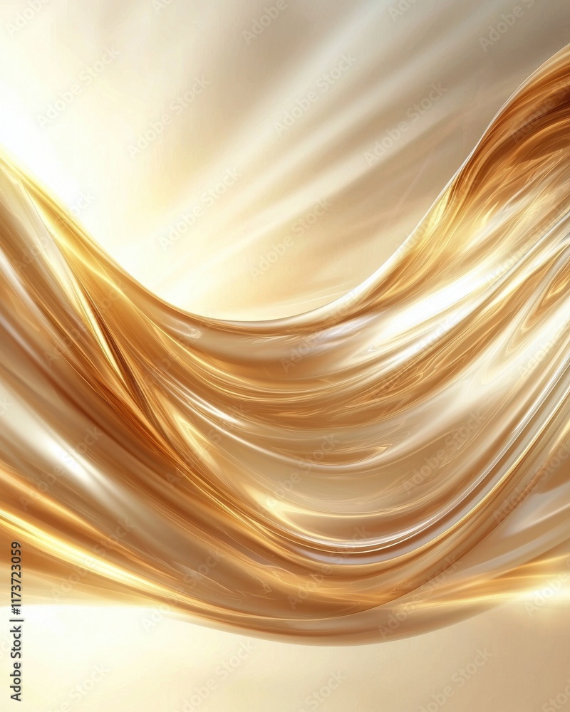 Poster dynamic energy pulse abstract background digital art sci-fi environment futuristic viewpoint golden 