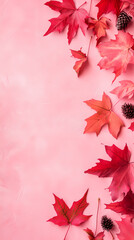 Romantic Maple Leaves of Autumn