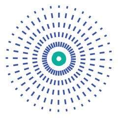 Vector EPS color full isometric shape graphic element