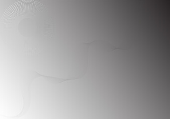 Futuristic gray white abstract background. shining wave lines background pattern for banner, wallpaper, cover design