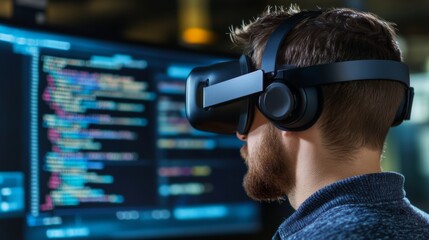 Virtual Reality Software Development with Real-Time Code