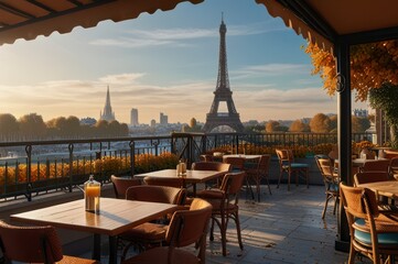 Sunlit rustic interior large blank