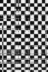 Fototapeta premium Glitch camera effect. Retro VHS background. Old video template. No signal. Static TV noise, bad TV signal