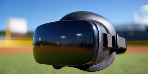 Obraz premium virtual reality baseball 