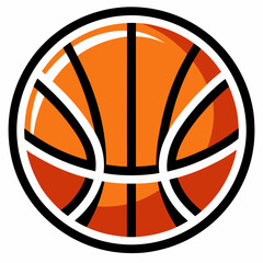 basketball ball vector