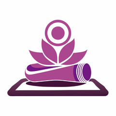 Yoga Mats logo vector