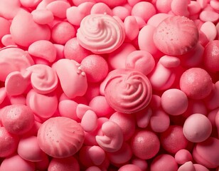 Candy pink soft background