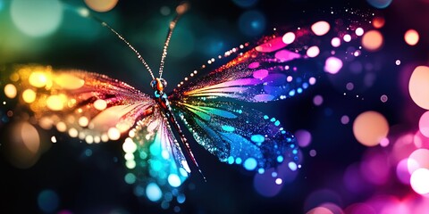 colorful party fairy