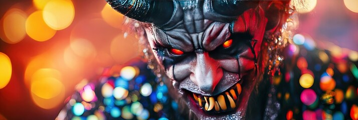 party demon - devil with leisurely lifestyle