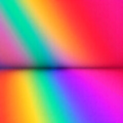abstract rainbow background Rainbow on wall