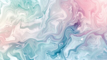 Obraz premium abstract background with waves in pastel vibrant colors